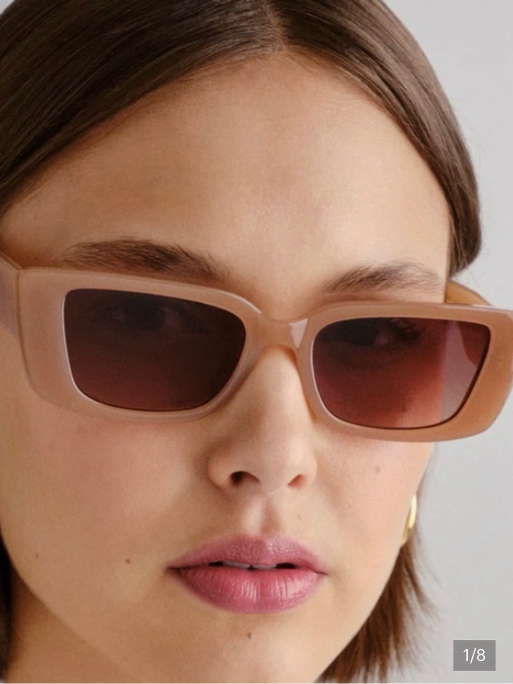Aire Ceres Sunglasses in Milky Caramel